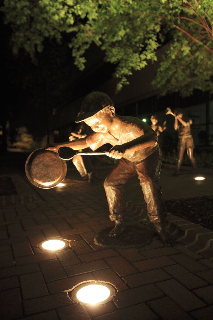 Cary Drummer Statue