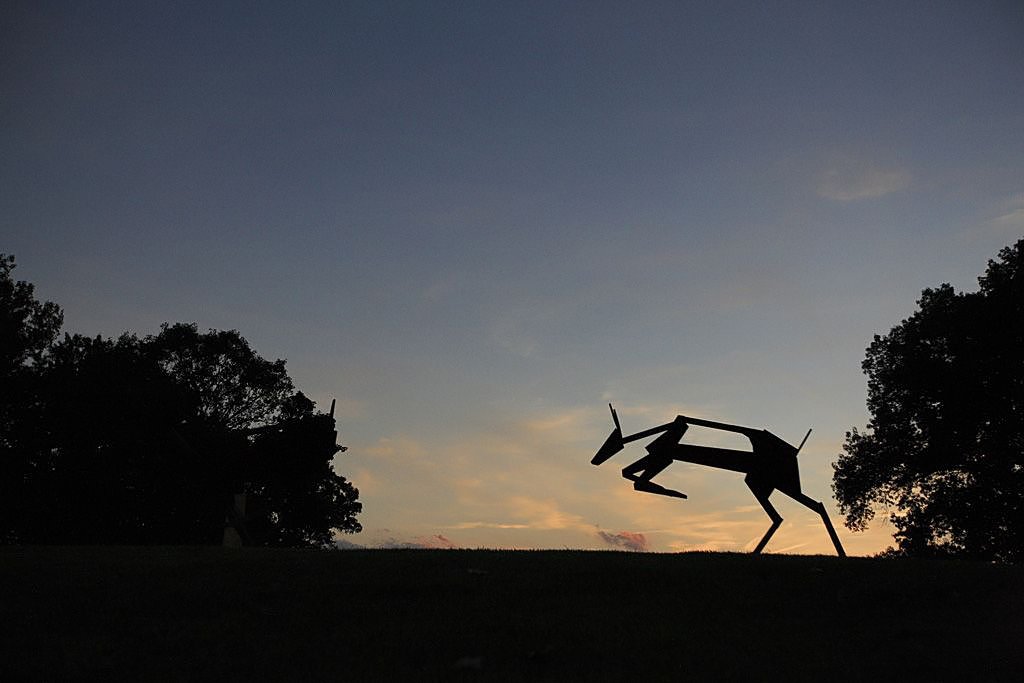 Sculpture in SAS grounds