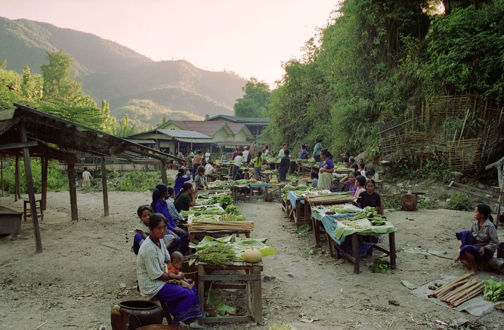 the Pakbeng Market