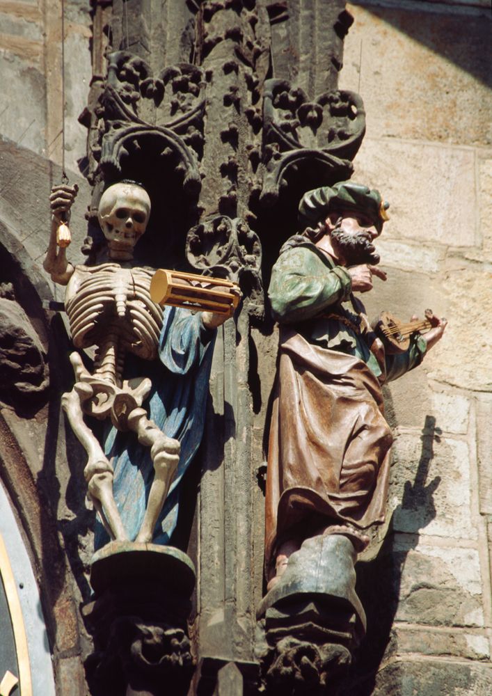 Detail on Astronomical Clock in Prague