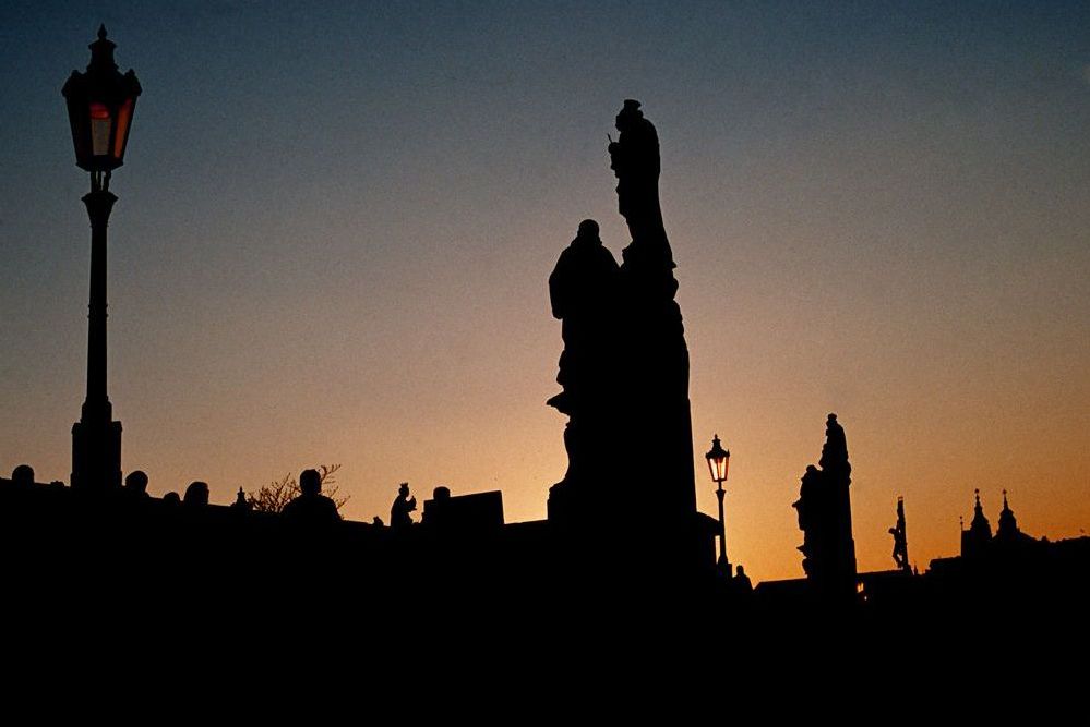 Charles Bridge at Sunset